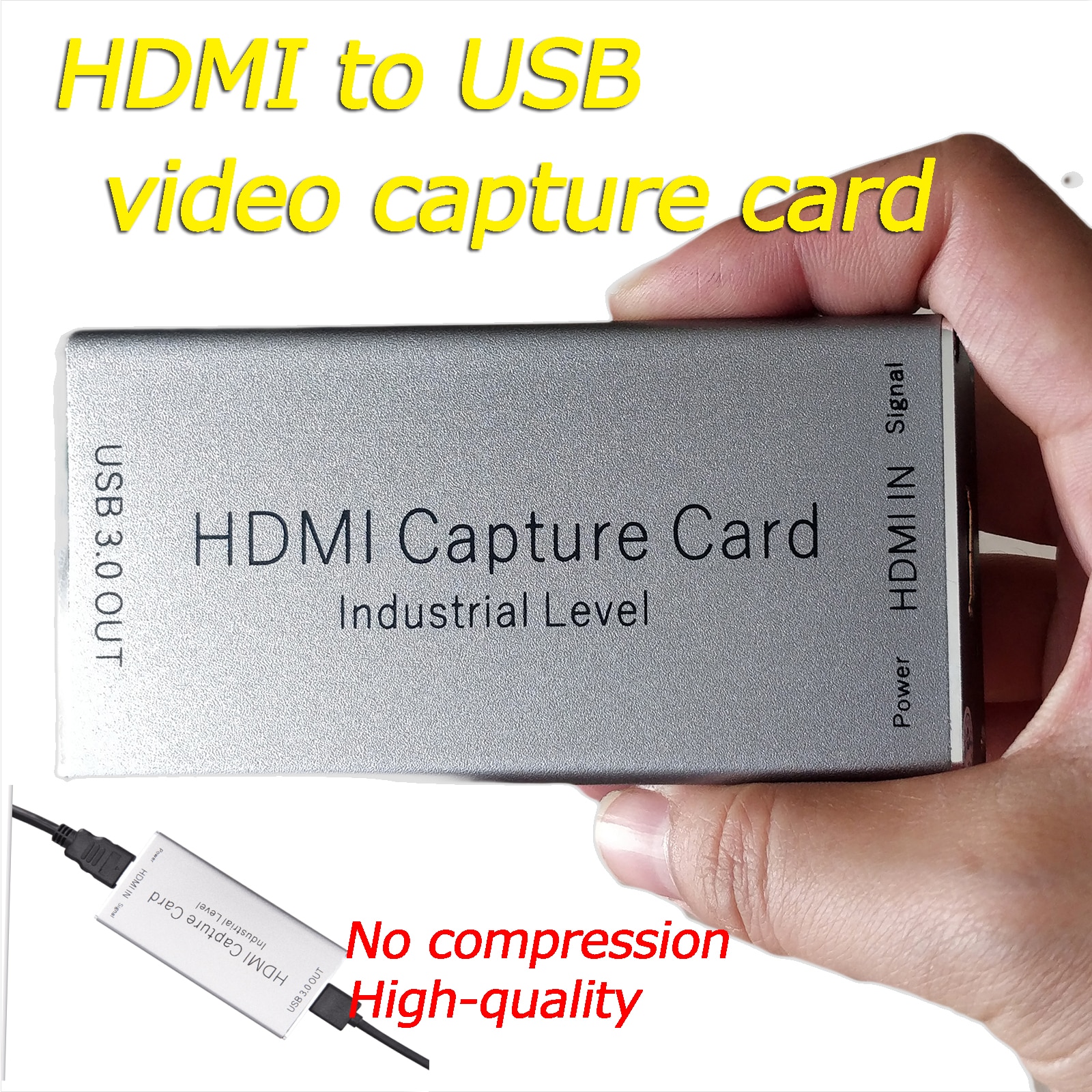 ̴  ĸó ī USB 3.0 HDMI  PS4  DVD ķڴ OBS/POTPLAYER/AMCAP/VLC, ̺  Ʈ